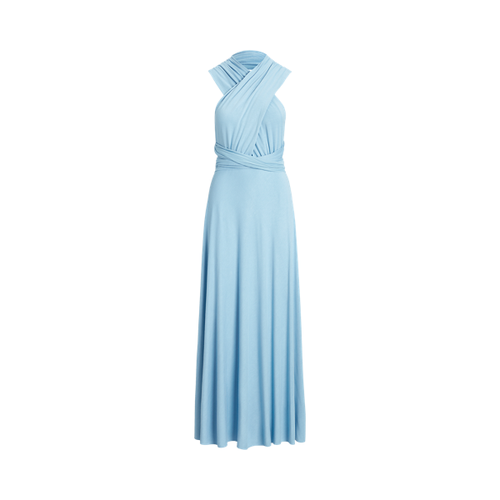 Robe de cocktail cache-cœur en jersey - Polo Ralph Lauren - Modalova