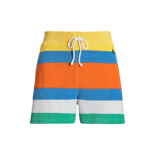 Short rayures multicolores coton éponge - Polo Ralph Lauren - Modalova