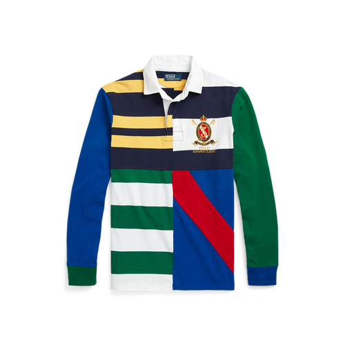 Chemise de rugby à patchwork en jersey - Polo Ralph Lauren - Modalova
