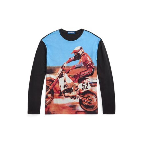 T-shirt Polo Sport motocross en jersey - Polo Ralph Lauren - Modalova
