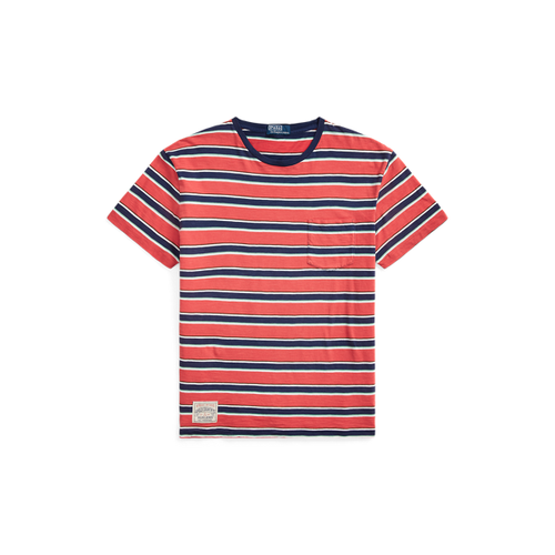 T-shirt rayé coupe classique en jersey - Polo Ralph Lauren - Modalova