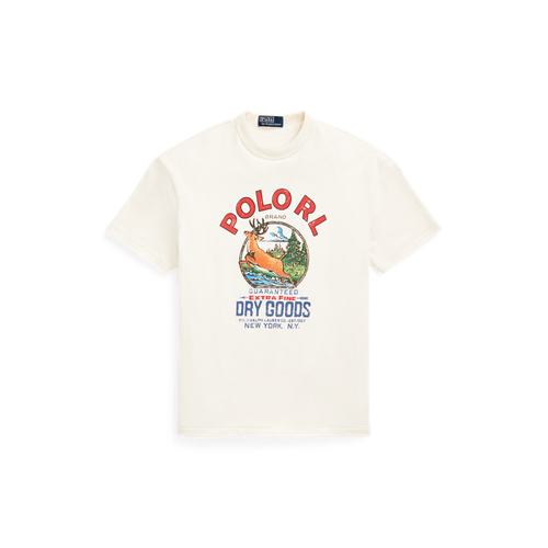 T-shirt coupe classique à logo en jersey - Polo Ralph Lauren - Modalova