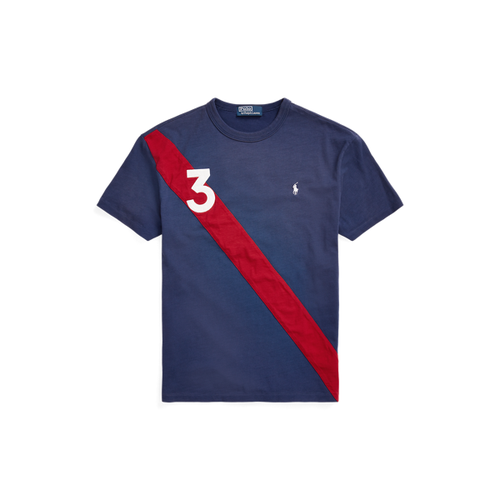 T-shirt classique rayure bannière jersey - Polo Ralph Lauren - Modalova