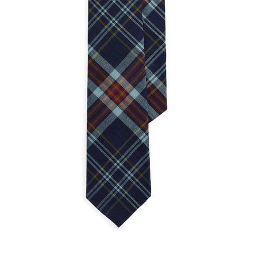 Cravate en coton madras - Polo Ralph Lauren - Modalova
