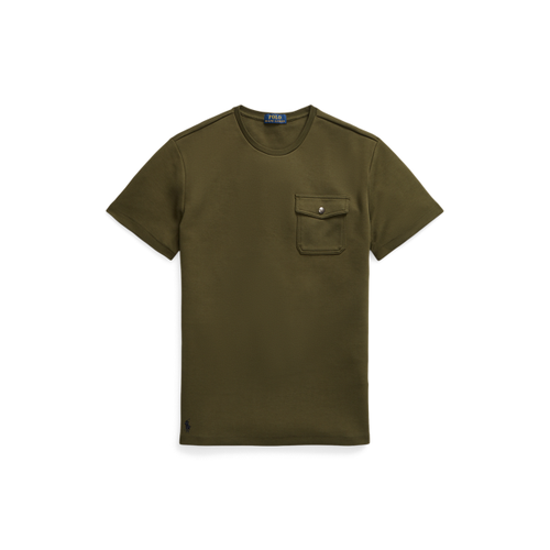 T-shirt à poche en maille double - Polo Ralph Lauren - Modalova