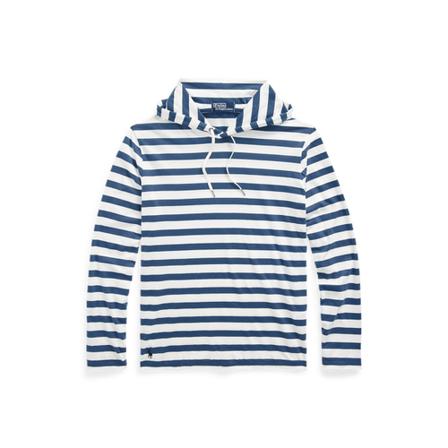 T-shirt à capuche en jersey rayé - Polo Ralph Lauren - Modalova