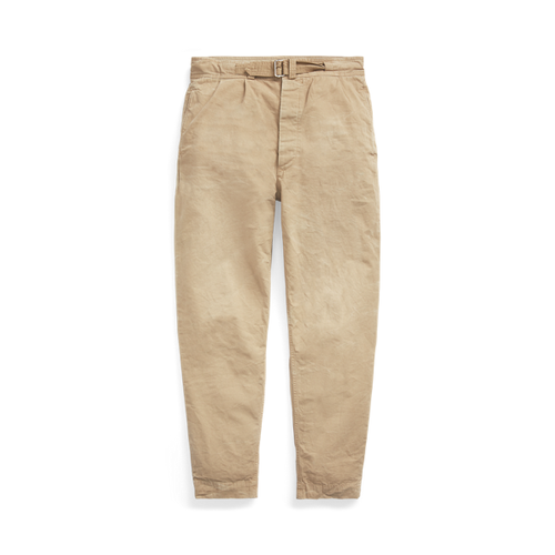 Pantalon ample à plis en toile - Polo Ralph Lauren - Modalova