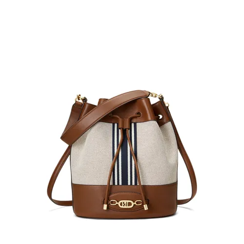 Grand sac seau Andie en toile - Lauren Ralph Lauren - Modalova