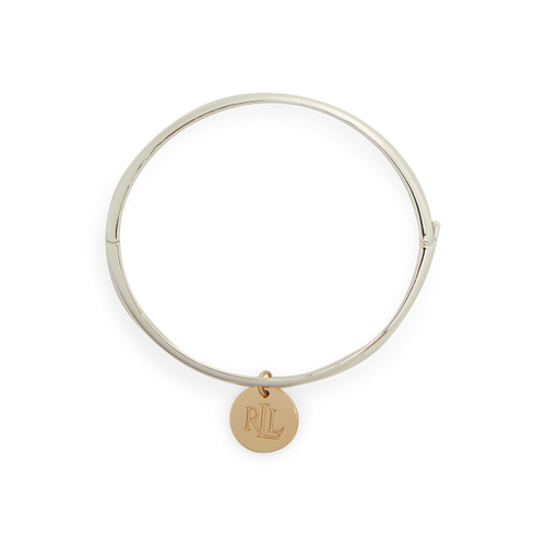 Bracelet jonc à breloque logo - Lauren Ralph Lauren - Modalova