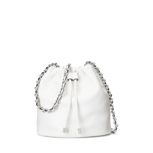 Sac seau Emmy moyen en cuir nappa - Lauren Ralph Lauren - Modalova