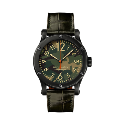 Chronomètre 45 MM acier - Ralph Lauren - Modalova