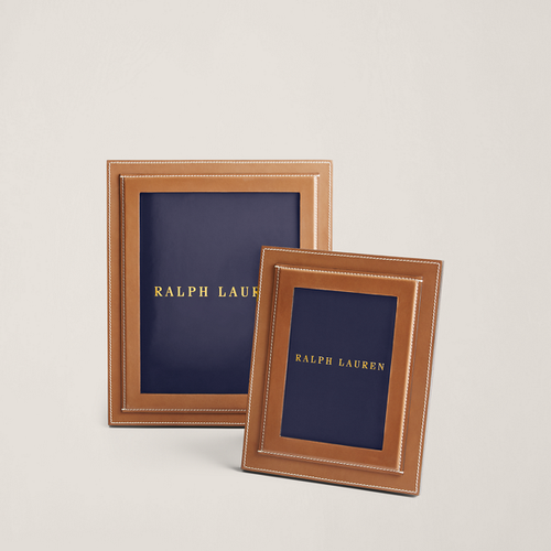 Cadre Brennan en cuir - Ralph Lauren Home - Modalova