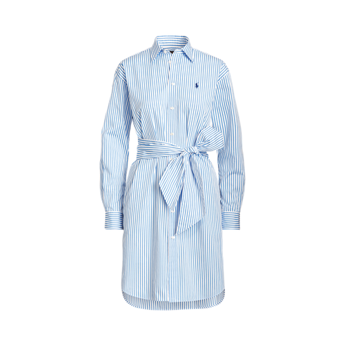 Robe-chemise ceinturée rayée - Polo Ralph Lauren - Modalova