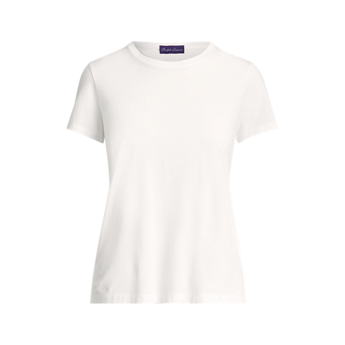 T-shirt à col rond en coton - Collection - Modalova