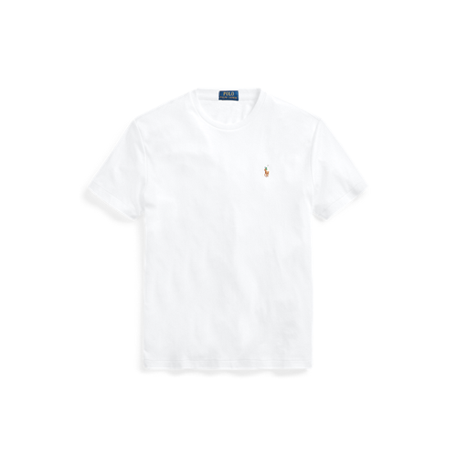 T-shirt à col rond en coton doux - Polo Ralph Lauren - Modalova