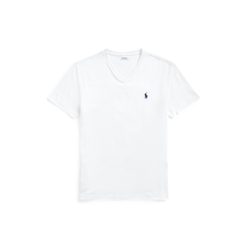 T-shirt col V ajusté en jersey - Polo Ralph Lauren - Modalova