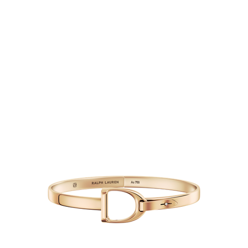 Bracelet jonc étrier en or rose - Ralph Lauren - Modalova