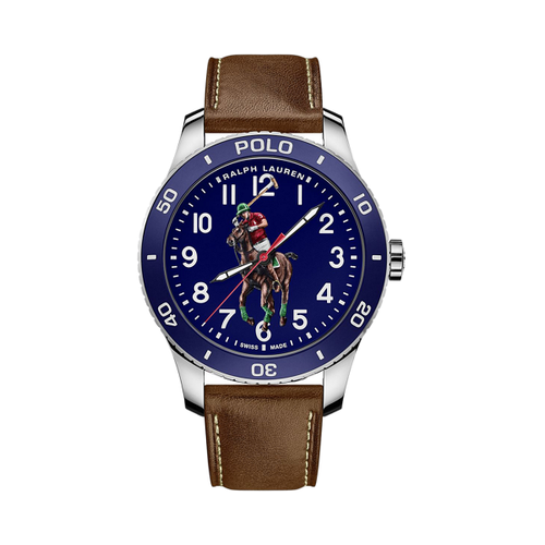 Montre Polo Watch à cadran bleu - Polo Ralph Lauren - Modalova