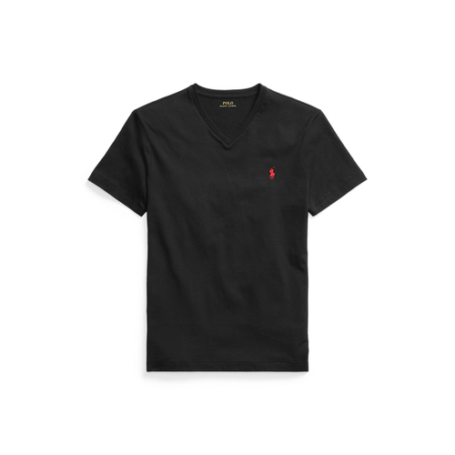 T-shirt col V ajusté en jersey - Polo Ralph Lauren - Modalova
