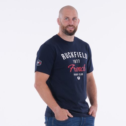 T-shirt à manches courtes French Rugby Club marine - Ruckfield - Modalova