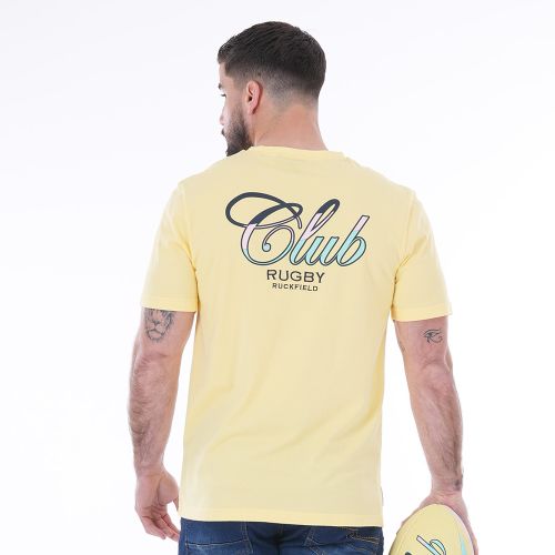 T-shirt jaune Ruckfield Rugby Club - Ruckfield - Modalova