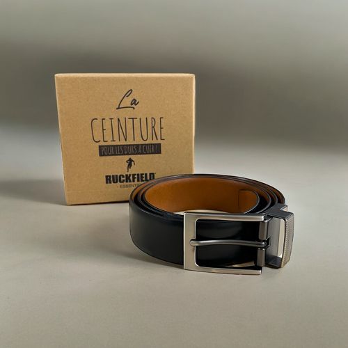 Ceinture en cuir réversible /marron - Ruckfield - Modalova