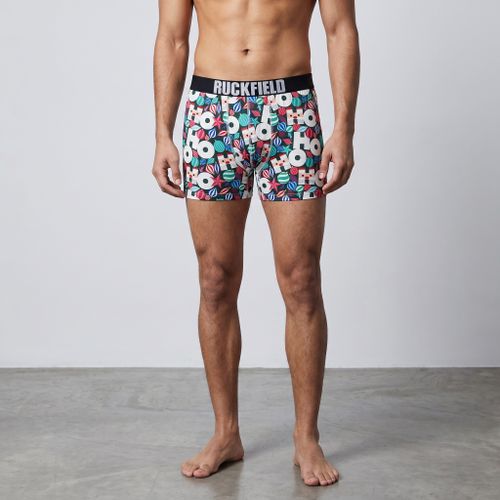 Pack boxer / chaussettes + porte-clé Noël - Ruckfield - Modalova