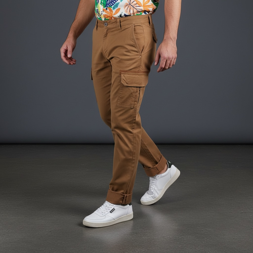Pantalon cargo beige - Ruckfield - Modalova