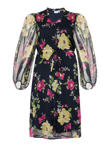 Curve - Fleurie Robe Mi-longue - Vila - Modalova