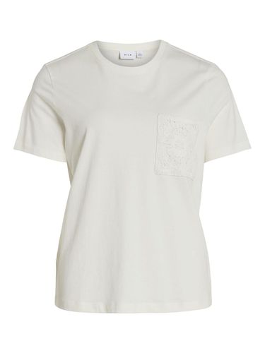 Poche Au Crochet T-shirt - Vila - Modalova