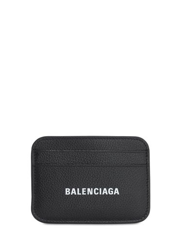 Porte-cartes En Cuir À Logo - BALENCIAGA - Modalova