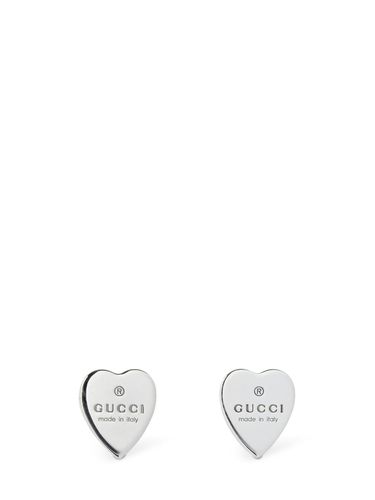 Clous D'oreilles En Forme De Cœur - GUCCI - Modalova