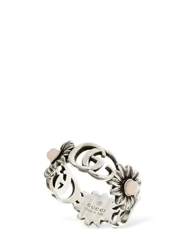 Bague Gg Avec Perles De Nacre - GUCCI - Modalova