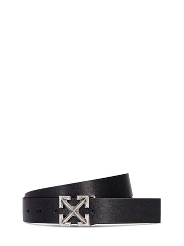 Ceinture En Cuir 3,5 Cm - OFF-WHITE - Modalova