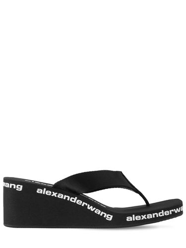 Tongs Compensées En Nylon Aw 70 Mm - ALEXANDER WANG - Modalova