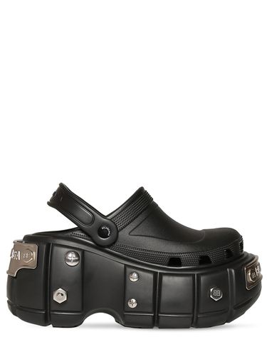 Mules Compensées En Caoutchouc Hardcrocs 110 Mm - BALENCIAGA - Modalova