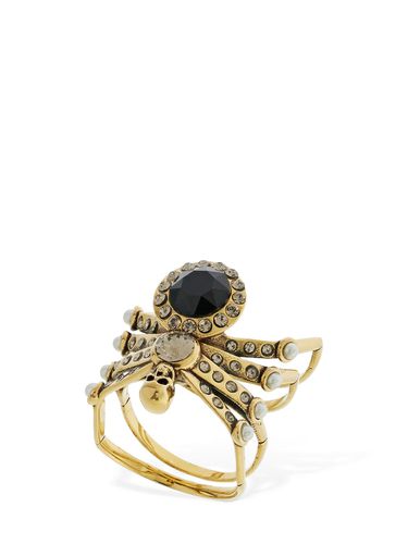 Bague En Laiton Spider - ALEXANDER MCQUEEN - Modalova