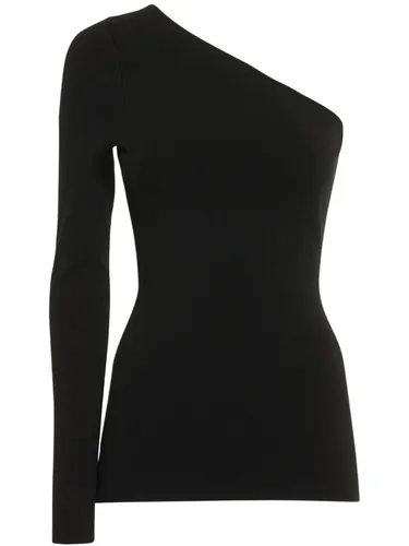 Haut Asymétrique En Viscose Stretch - VICTORIA BECKHAM - Modalova