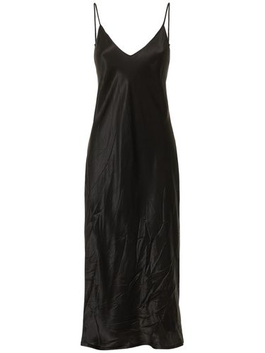 Robe Fluide En Satin De Soie - BALENCIAGA - Modalova