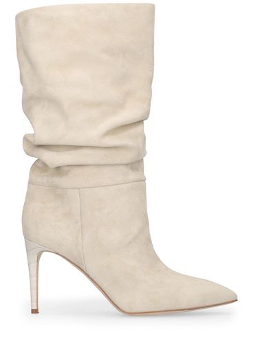 Bottes Slouchy En Daim 85 Mm - PARIS TEXAS - Modalova