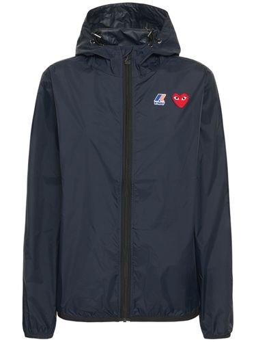 Veste Zippée En Nylon À Logo K-way Cdg Play - COMME DES GARÇONS PLAY - Modalova