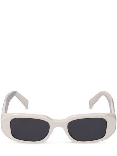 Lunettes De Soleil Carrées En Acétate Symbole - PRADA - Modalova