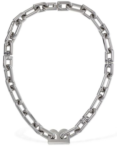 Collier Court B Chain - BALENCIAGA - Modalova