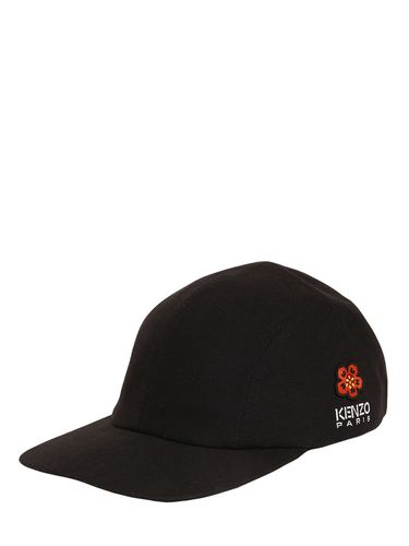 Casquette En Coton Brodé Boke - KENZO PARIS - Modalova