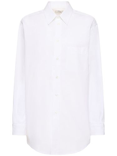 Chemise Regular En Popeline De Coton - MAISON MARGIELA - Modalova