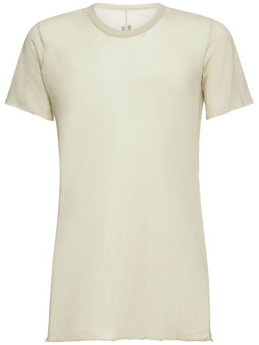 T-shirt En Coton Unstable - RICK OWENS - Modalova