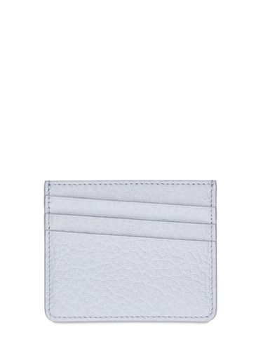 Porte-cartes En Cuir Grainé À 5 Fentes - MAISON MARGIELA - Modalova