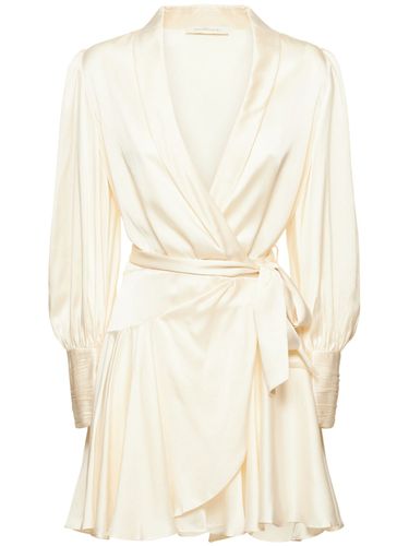 Robe-chemise Courte En Soie - ZIMMERMANN - Modalova