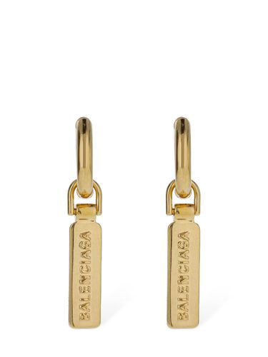 Boucles D'oreilles En Laiton Skate - BALENCIAGA - Modalova