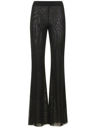 Pantalon Évasé En Crêpe De Tulle Gaia - THE ANDAMANE - Modalova